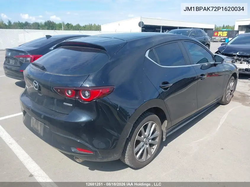 2023 MAZDA 3 VIN JM1BPAK72P1620034 — фото 4