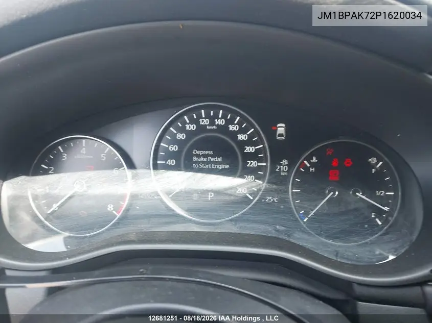 2023 MAZDA 3 VIN JM1BPAK72P1620034 — фото 7