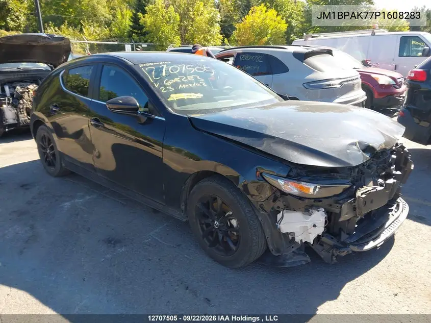 MAZDA 3 2023, VIN JM1BPAK77P1608283