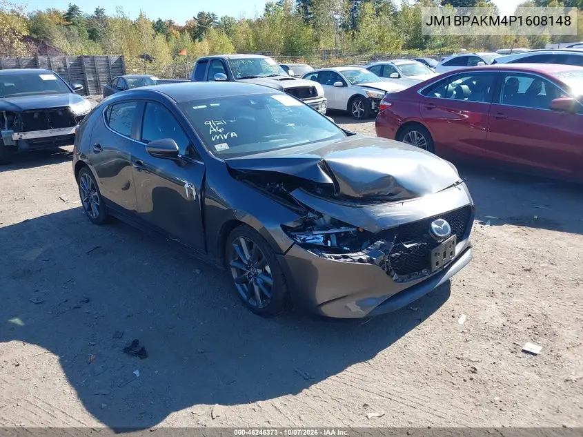 MAZDA 3 2023, VIN JM1BPAKM4P1608148