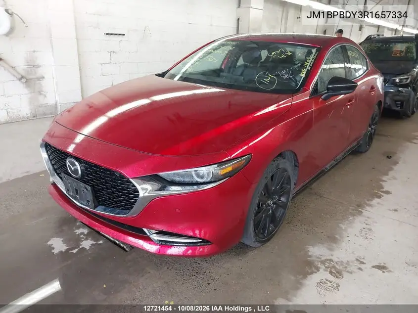 2024 MAZDA 3 VIN JM1BPBDY3R1657334 — фото 2