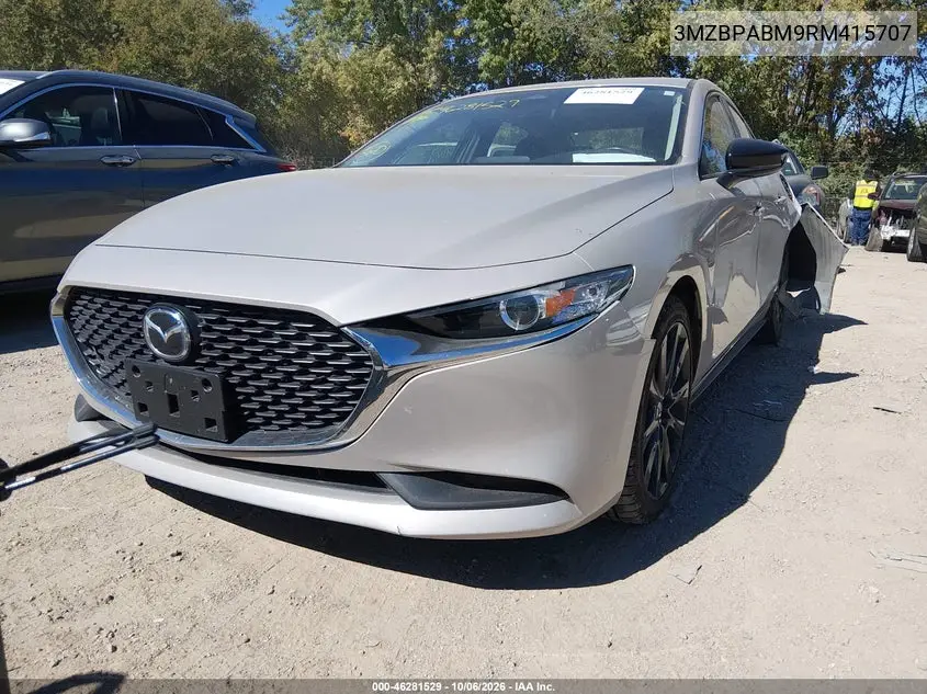 2024 MAZDA 3 VIN 3MZBPABM9RM415707 — фото 2