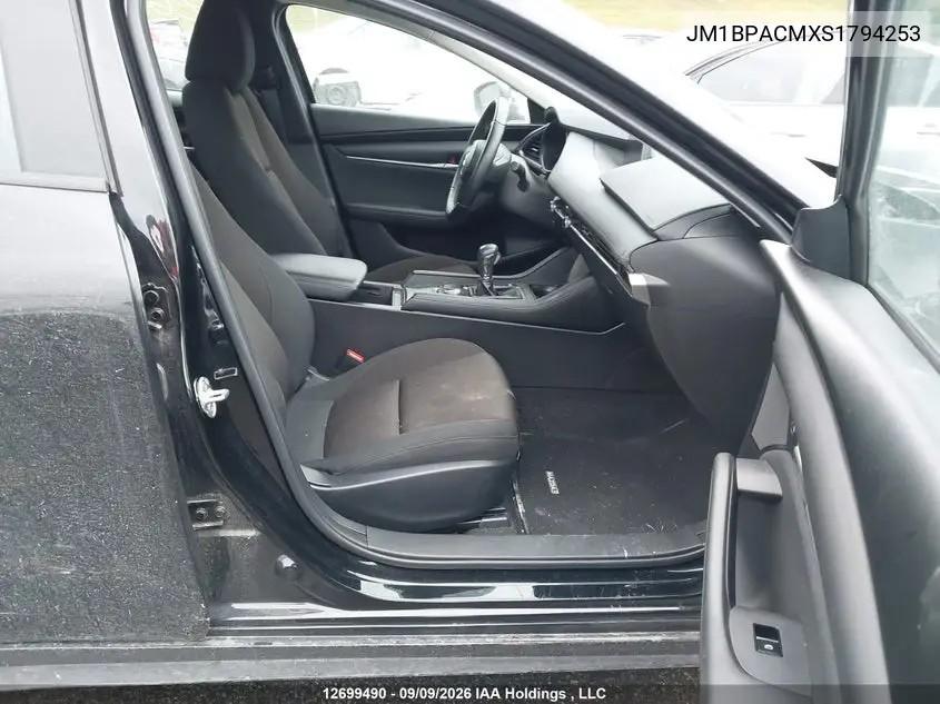 2025 MAZDA 3 VIN JM1BPACMXS1794253 — фото 5
