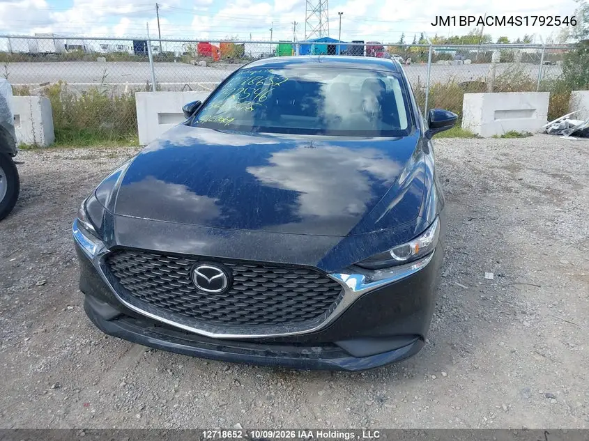 2025 MAZDA 3 VIN JM1BPACM4S1792546 — фото 12