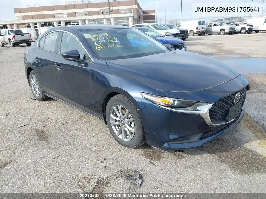 MAZDA 3 2025, VIN JM1BPABM9S1755641