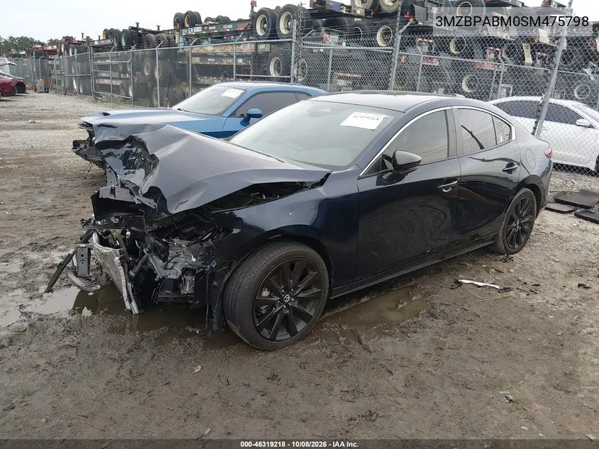 2025 MAZDA 3 VIN 3MZBPABM0SM475798 — фото 2
