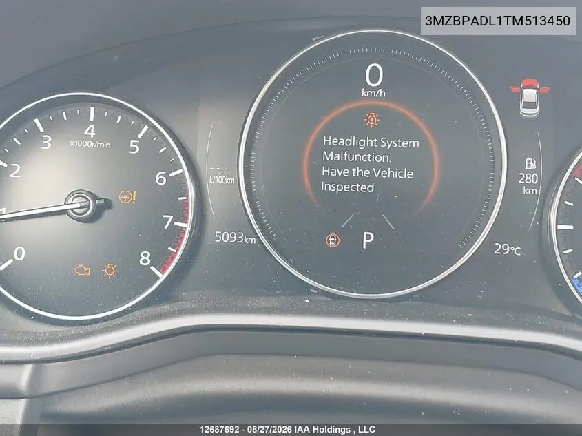 2026 MAZDA 3 VIN 3MZBPADL1TM513450 — фото 15