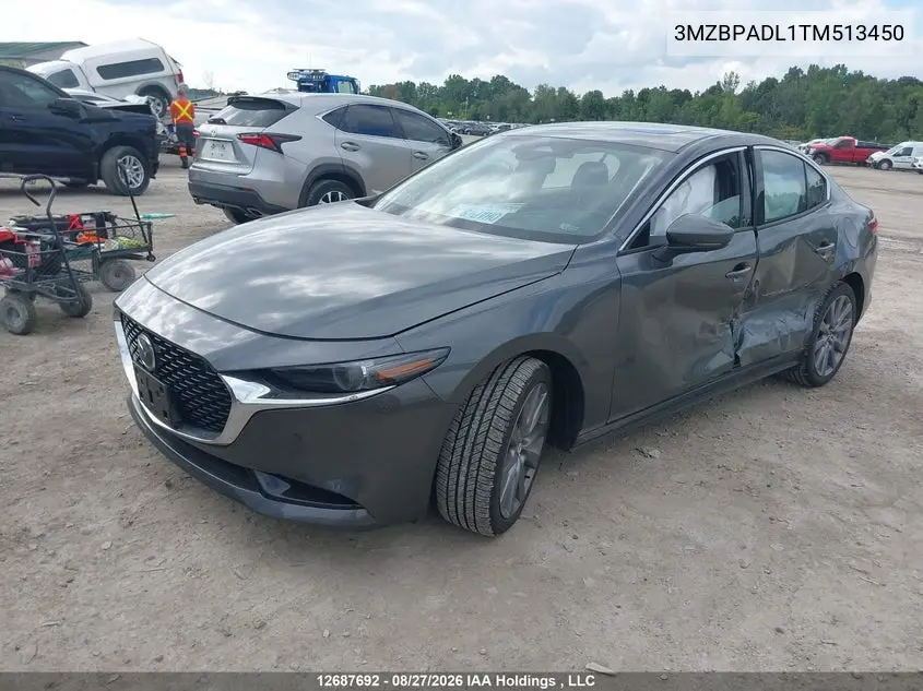 2026 MAZDA 3 VIN 3MZBPADL1TM513450 — фото 2