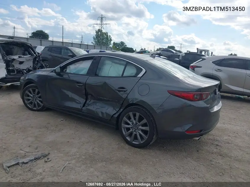 2026 MAZDA 3 VIN 3MZBPADL1TM513450 — фото 3