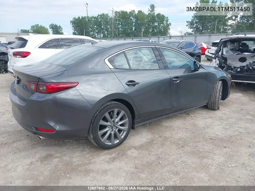 2026 MAZDA 3 VIN 3MZBPADL1TM513450 — фото 4