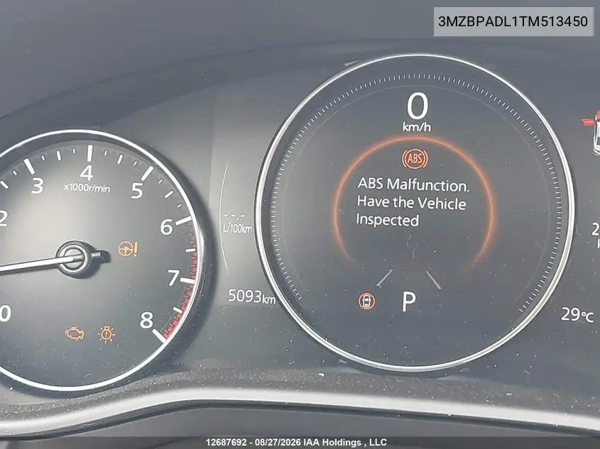 2026 MAZDA 3 VIN 3MZBPADL1TM513450 — фото 7