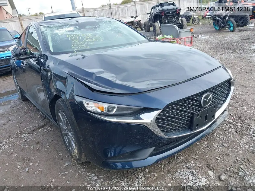 MAZDA 3 2026, VIN 3MZBPACL6TM514238