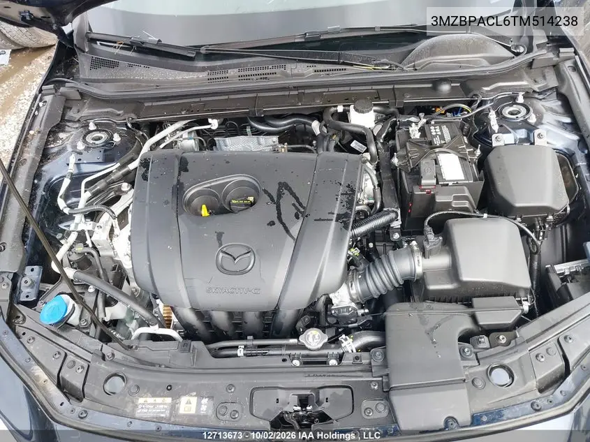 2026 MAZDA 3 VIN 3MZBPACL6TM514238 — фото 10