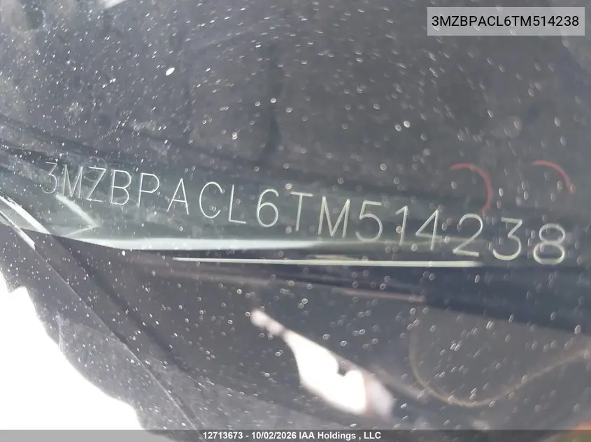 2026 MAZDA 3 VIN 3MZBPACL6TM514238 — фото 16