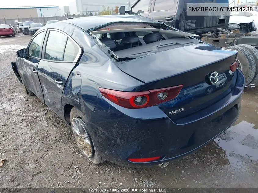 2026 MAZDA 3 VIN 3MZBPACL6TM514238 — фото 3