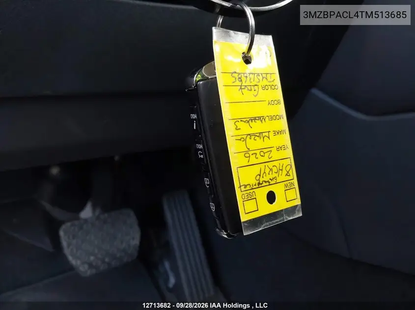 2026 MAZDA 3 VIN 3MZBPACL4TM513685 — фото 11