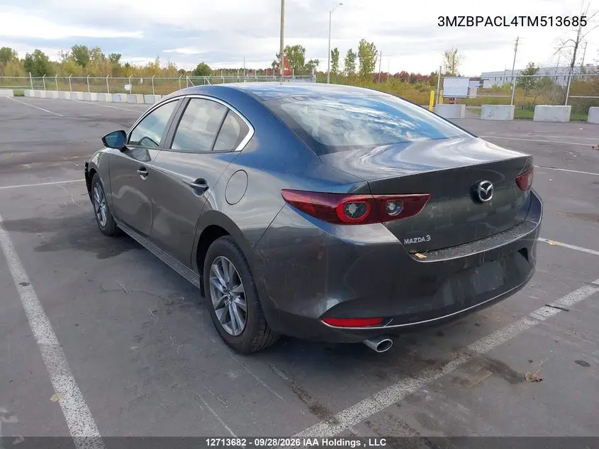 2026 MAZDA 3 VIN 3MZBPACL4TM513685 — фото 3
