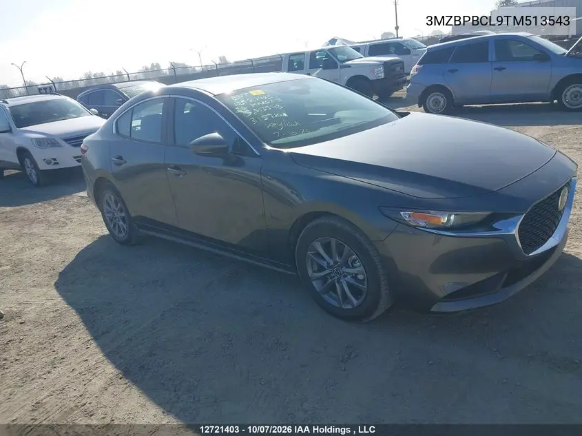 MAZDA 3 2026, VIN 3MZBPBCL9TM513543