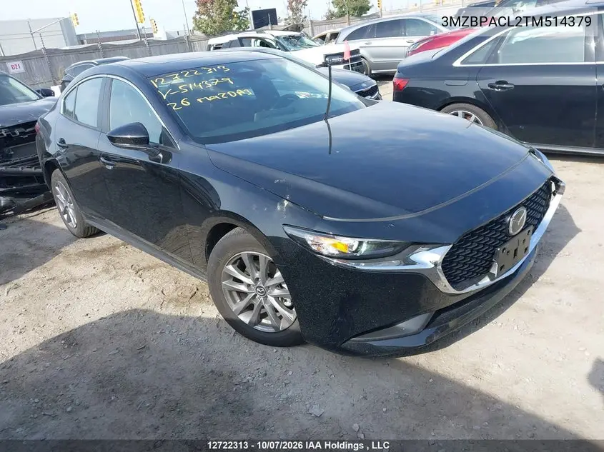 MAZDA 3 2026, VIN 3MZBPACL2TM514379