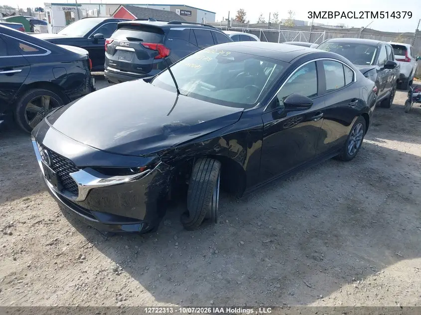 2026 MAZDA 3 VIN 3MZBPACL2TM514379 — фото 2