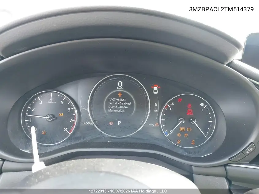 2026 MAZDA 3 VIN 3MZBPACL2TM514379 — фото 7