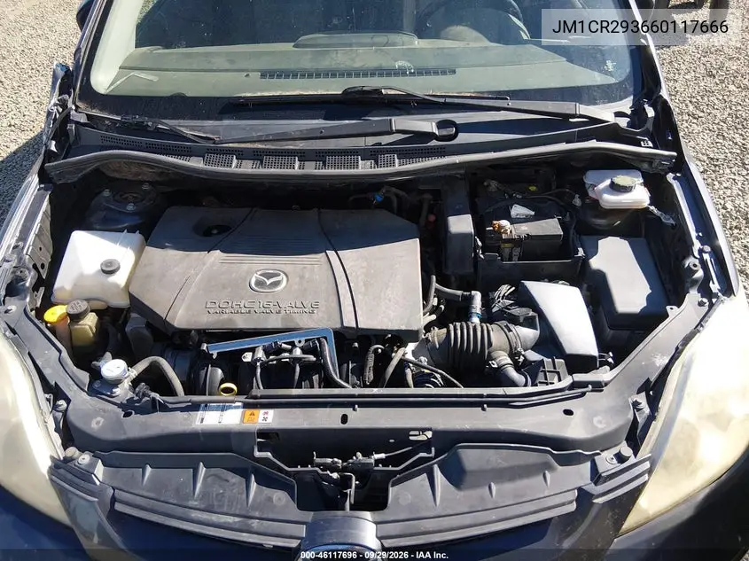 2006 MAZDA 5 VIN JM1CR293660117666 — фото 10