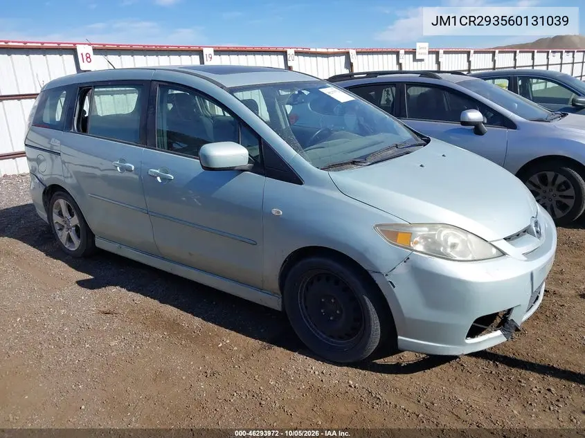 MAZDA 5 2006, VIN JM1CR293560131039
