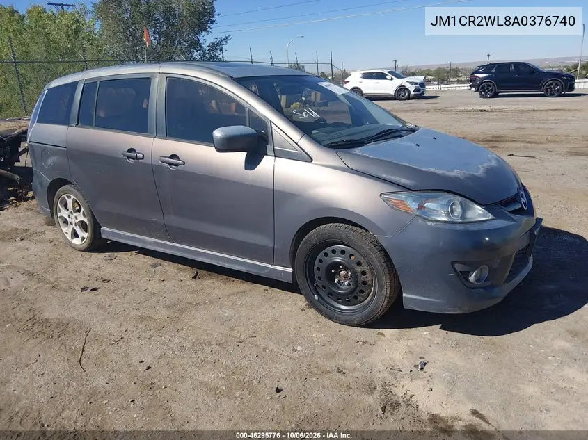 MAZDA 5 2010, VIN JM1CR2WL8A0376740