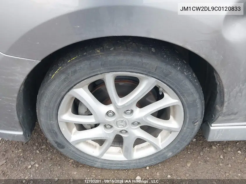 2012 MAZDA 5 VIN JM1CW2DL9C0120833 — фото 22