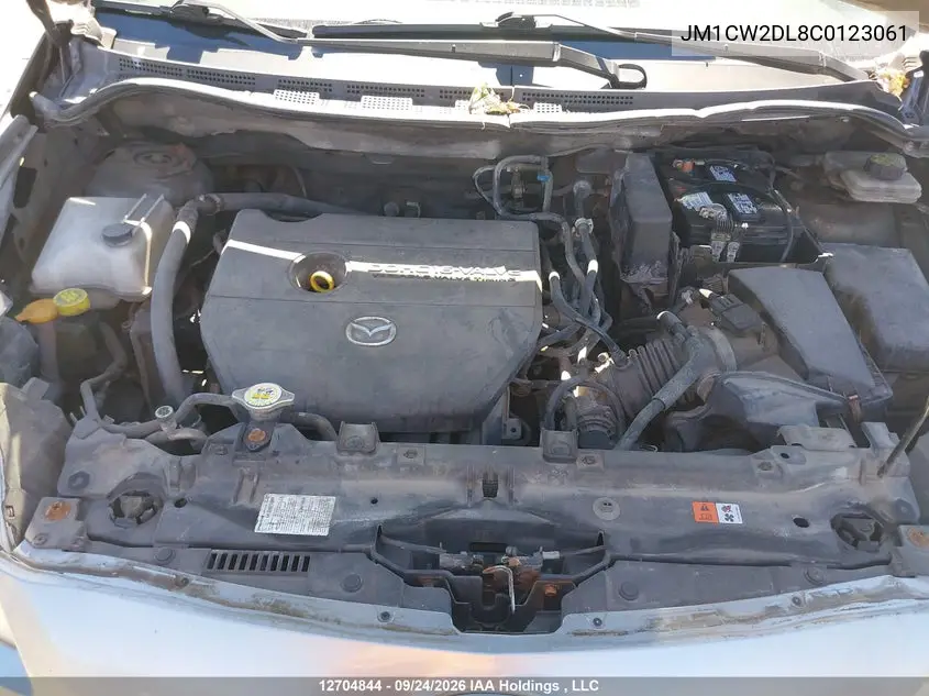 2012 MAZDA 5 VIN JM1CW2DL8C0123061 — фото 10