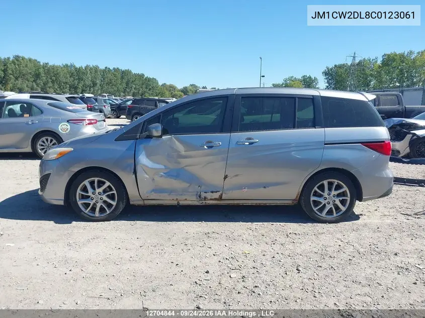 2012 MAZDA 5 VIN JM1CW2DL8C0123061 — фото 14