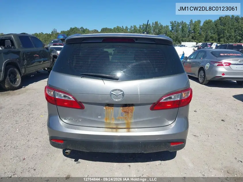 2012 MAZDA 5 VIN JM1CW2DL8C0123061 — фото 16