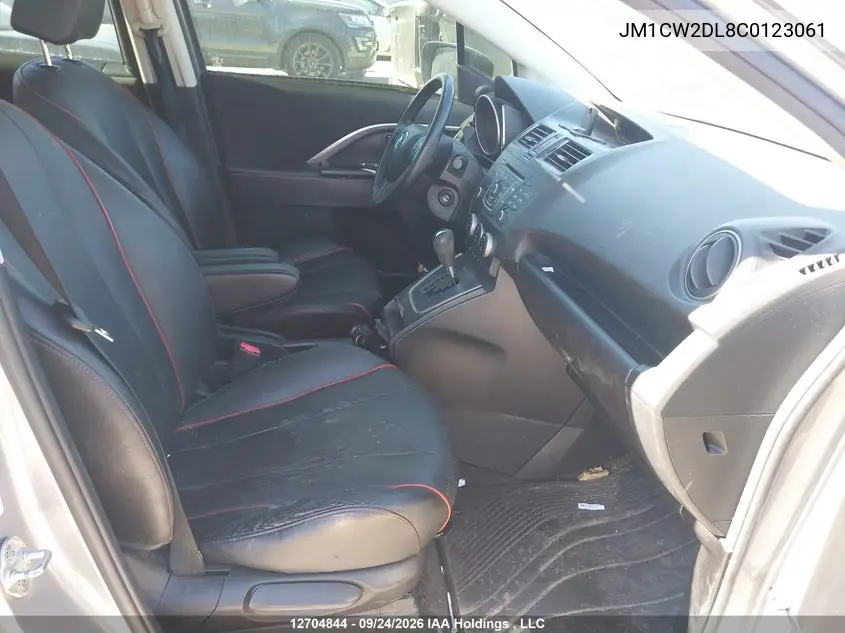 2012 MAZDA 5 VIN JM1CW2DL8C0123061 — фото 5