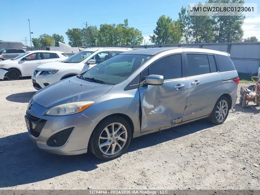 2012 MAZDA 5 VIN JM1CW2DL8C0123061 — фото 6