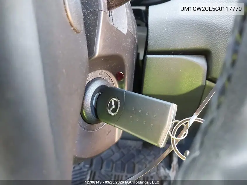 2012 MAZDA 5 VIN JM1CW2CL5C0117770 — фото 10
