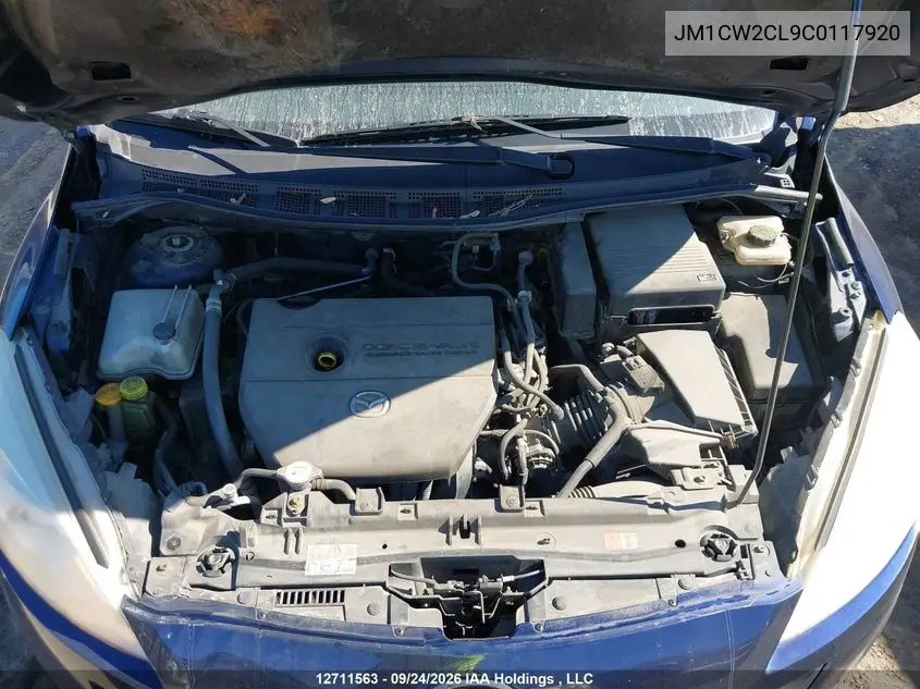 2012 MAZDA 5 VIN JM1CW2CL9C0117920 — фото 10