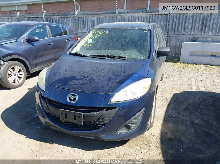 2012 MAZDA 5 VIN JM1CW2CL9C0117920 — фото 12