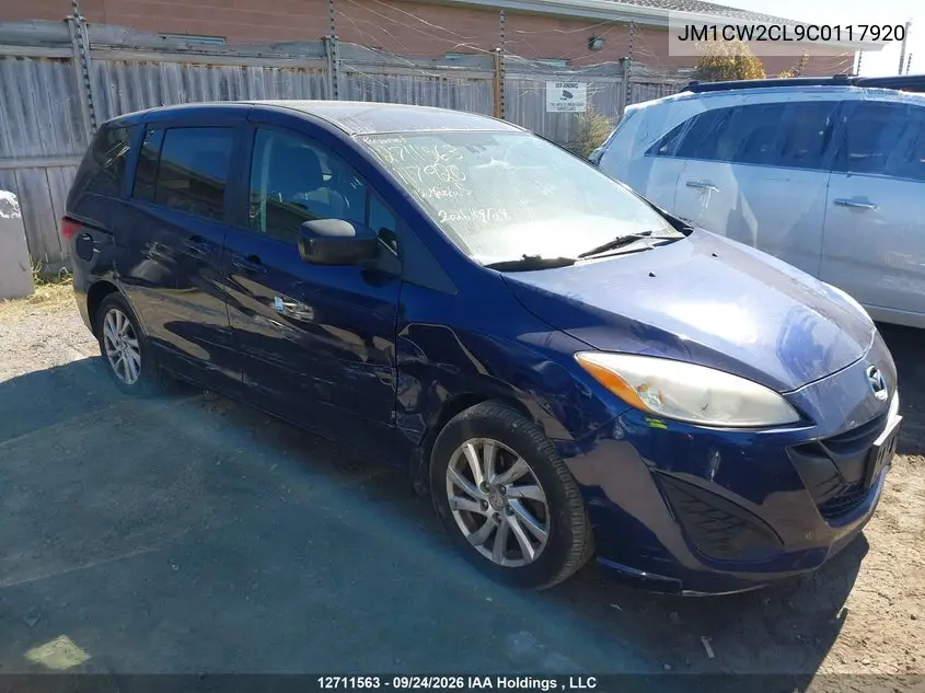 2012 MAZDA 5 VIN JM1CW2CL9C0117920 — фото 13
