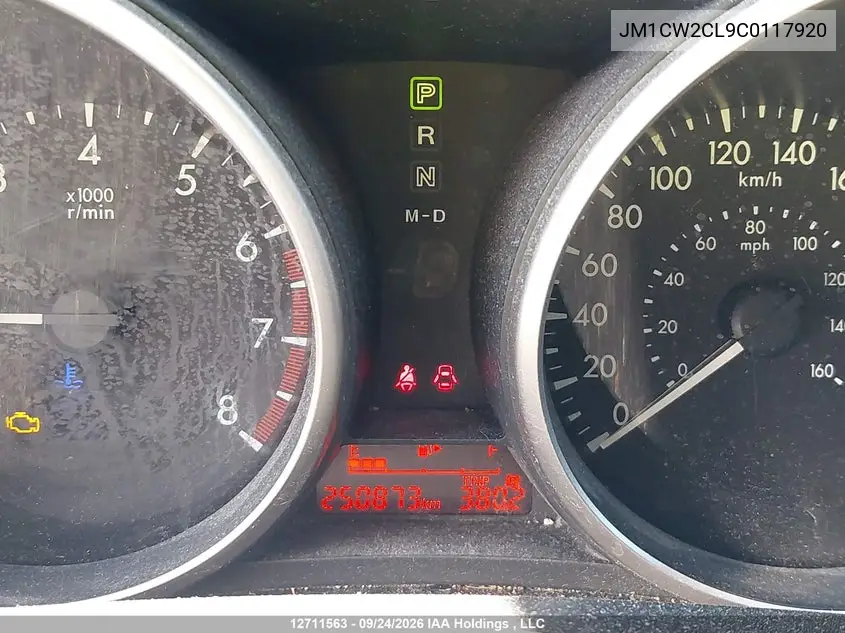 2012 MAZDA 5 VIN JM1CW2CL9C0117920 — фото 15