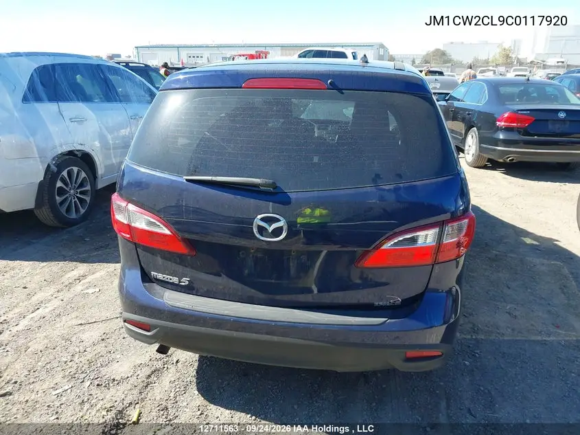2012 MAZDA 5 VIN JM1CW2CL9C0117920 — фото 16