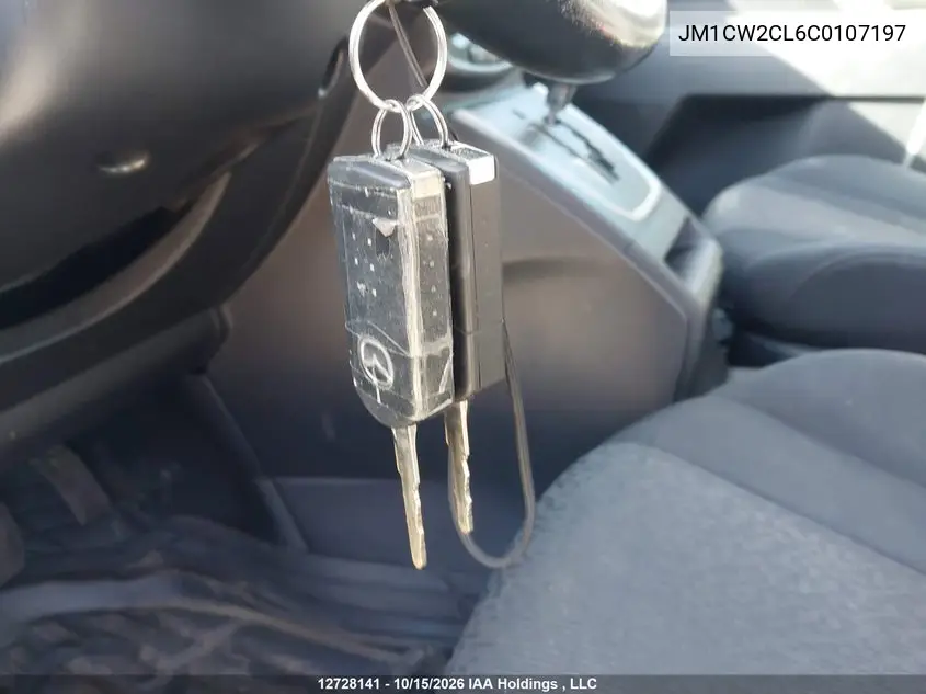 2012 MAZDA 5 VIN JM1CW2CL6C0107197 — фото 11