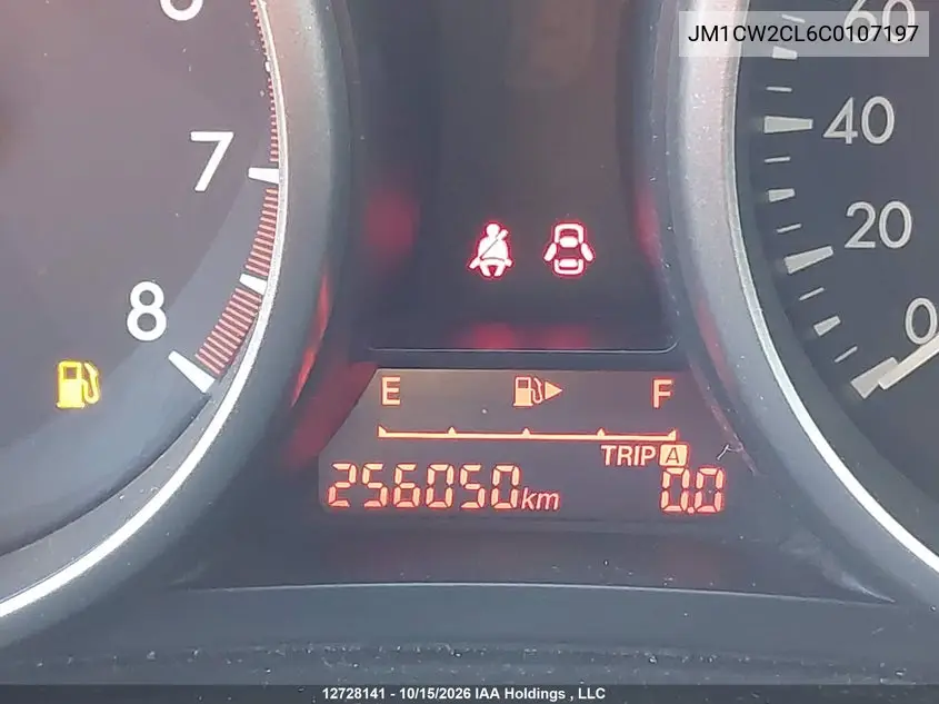 2012 MAZDA 5 VIN JM1CW2CL6C0107197 — фото 15
