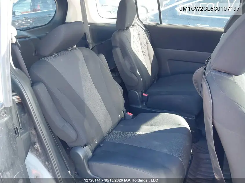 2012 MAZDA 5 VIN JM1CW2CL6C0107197 — фото 8