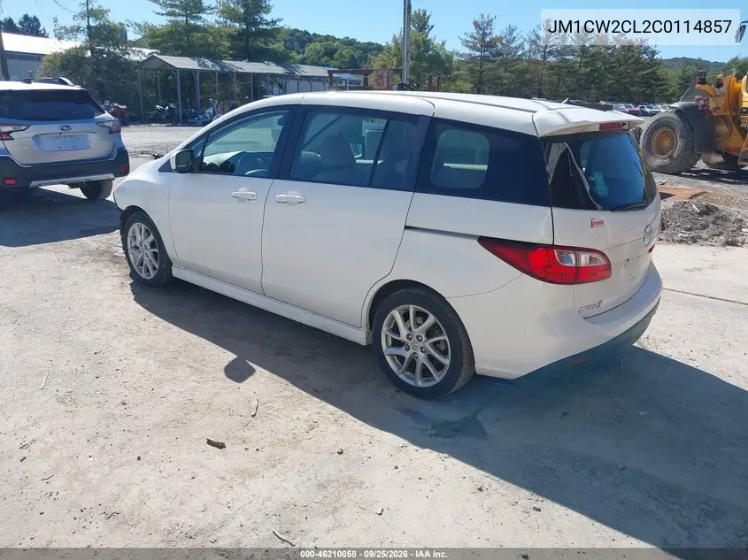 2012 MAZDA 5 VIN JM1CW2CL2C0114857 — фото 3