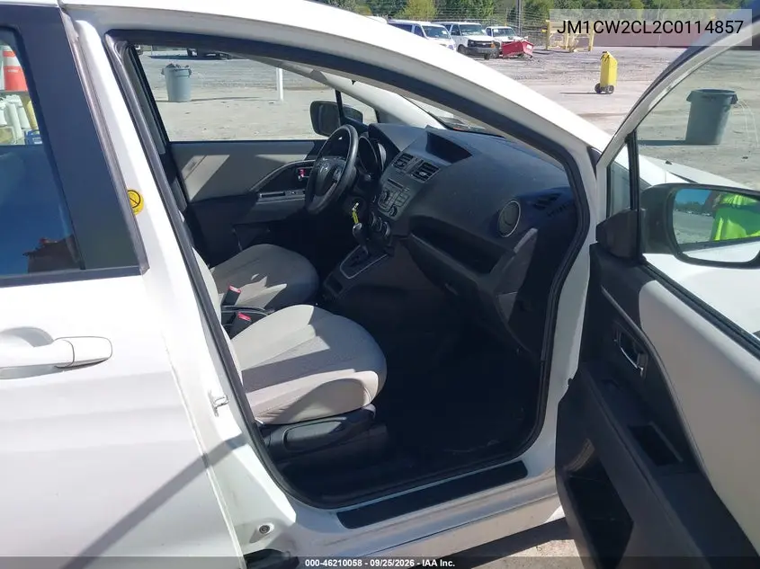 2012 MAZDA 5 VIN JM1CW2CL2C0114857 — фото 5