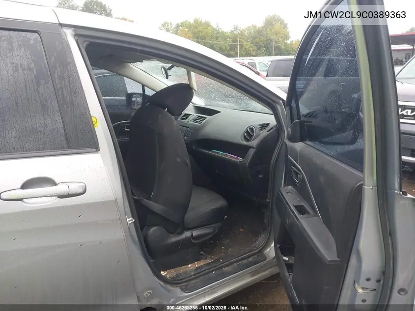 2012 MAZDA 5 VIN JM1CW2CL9C0389363 — фото 5