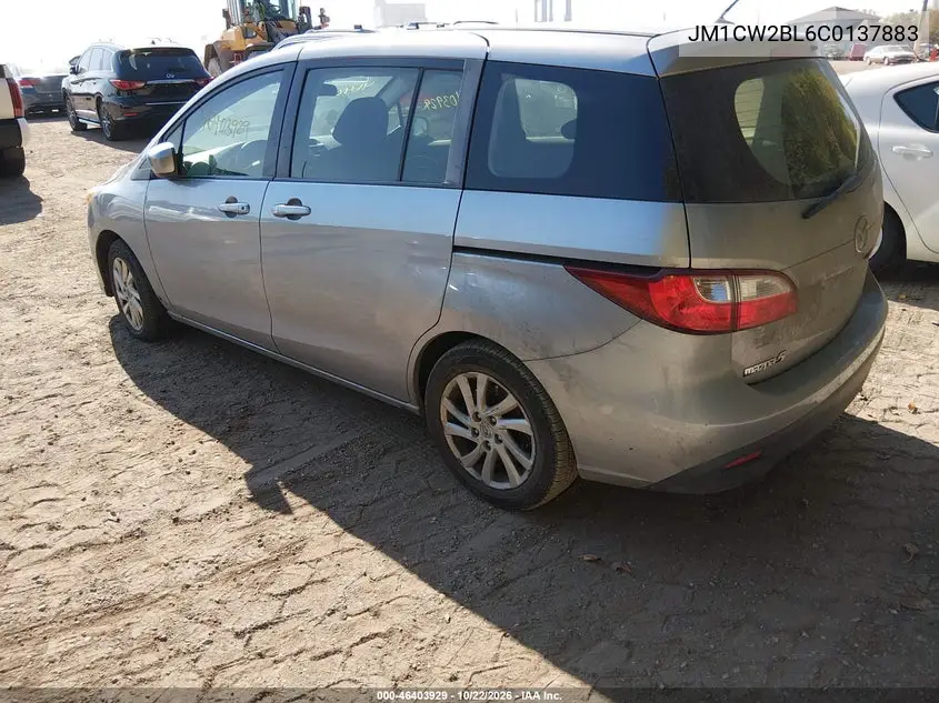 2012 MAZDA 5 VIN JM1CW2BL6C0137883 — фото 3