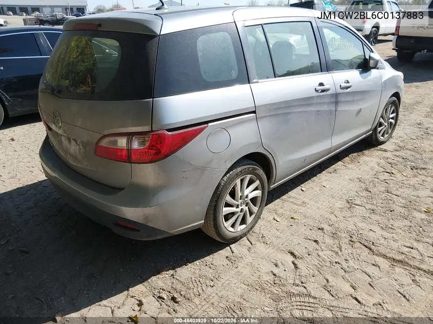 2012 MAZDA 5 VIN JM1CW2BL6C0137883 — фото 4
