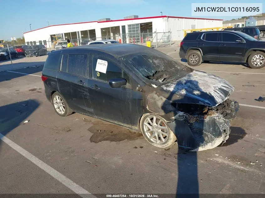 MAZDA 5 2012, VIN JM1CW2DL1C0116095