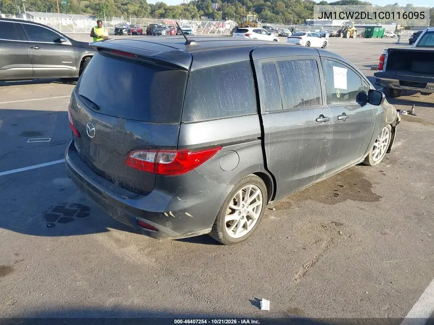 2012 MAZDA 5 VIN JM1CW2DL1C0116095 — фото 4